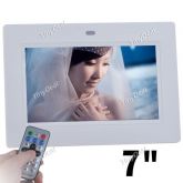 Fashionable 7 Inch High Resolution Digital Photo Frame