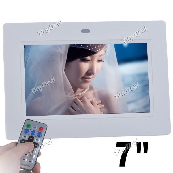 Fashionable 7 Inch High Resolution Digital Photo Frame